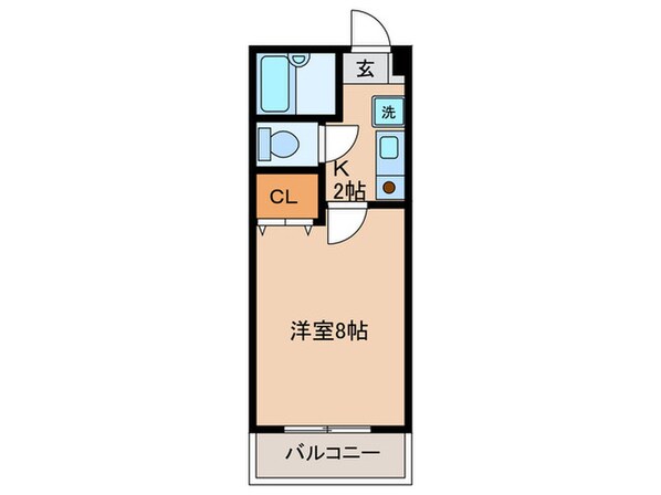 サンライズしみずの物件間取画像